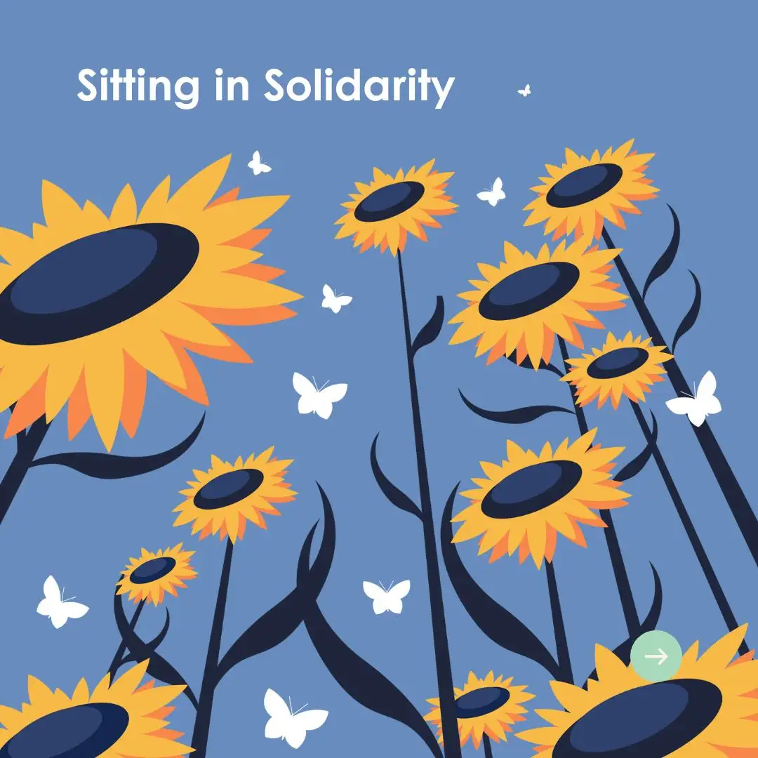 Sitting in Solidarity