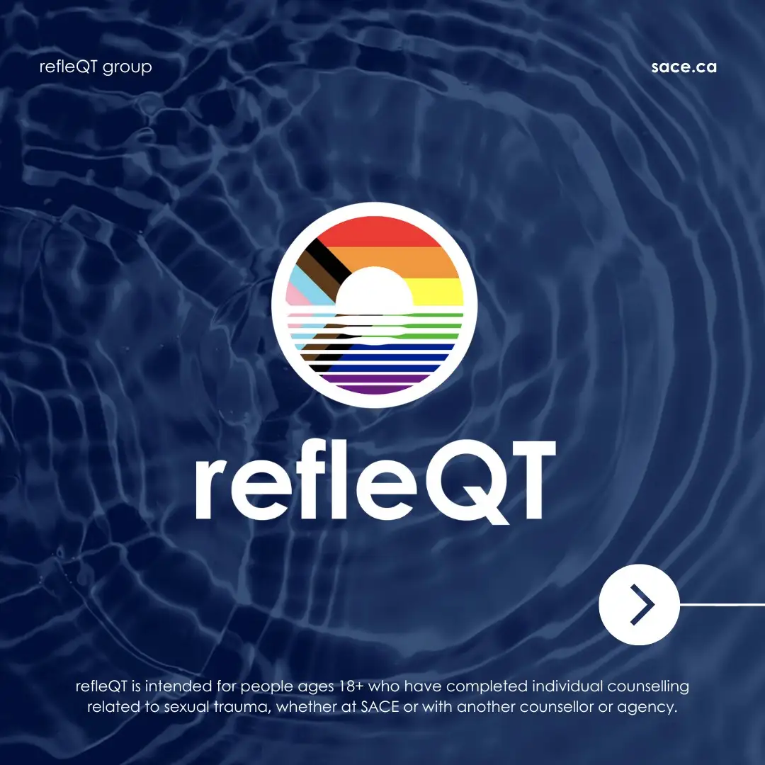 RefleQT group logo and caption